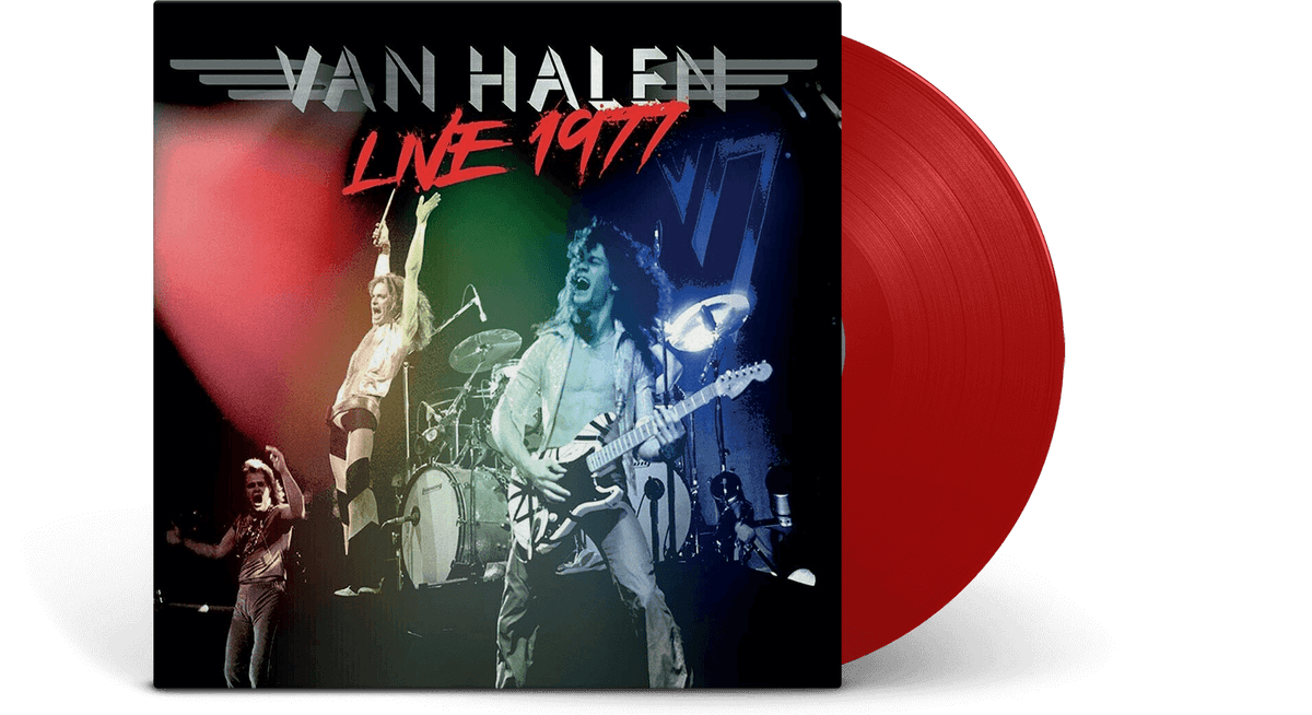 Vinyl - Van Halen : Live 1977 (Ltd Red Vinyl) - The Record Hub