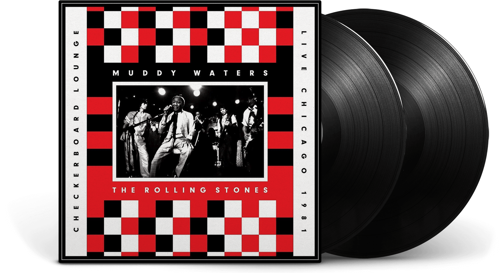 Vinyl - Muddy Waters & The  Rolling Stones : Live At The Checkerboard Lounge Chicago 1981 - The Record Hub