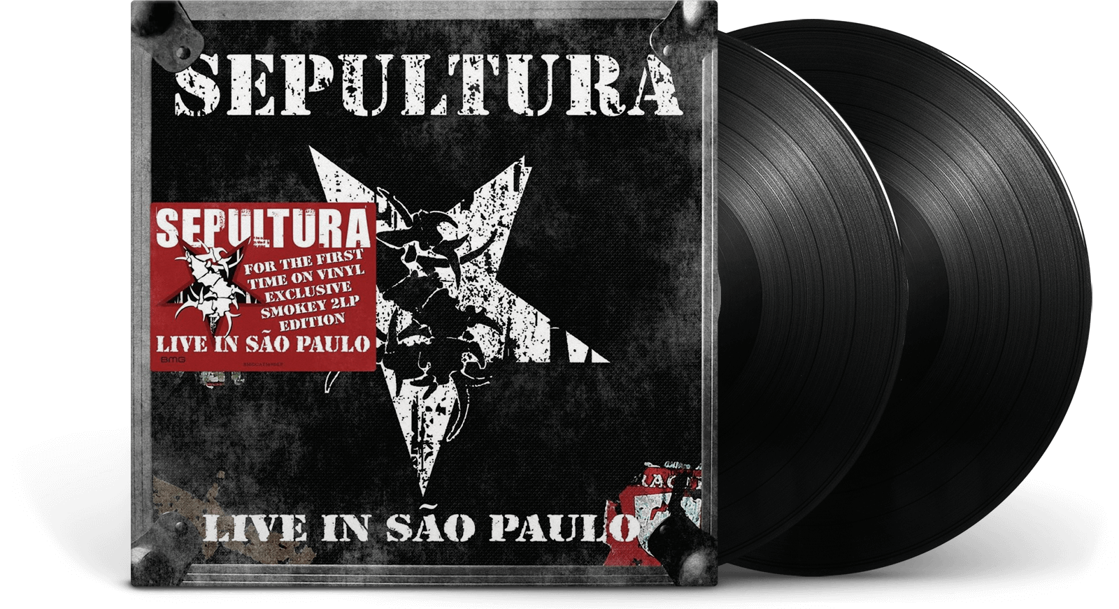 欧2LP Sepultura Live In Sao Paulo BMGCAT569DLP BMG /00520 Sepultura – Live In São Paulo – 2 x DVD (PCM (Lossless), DVD