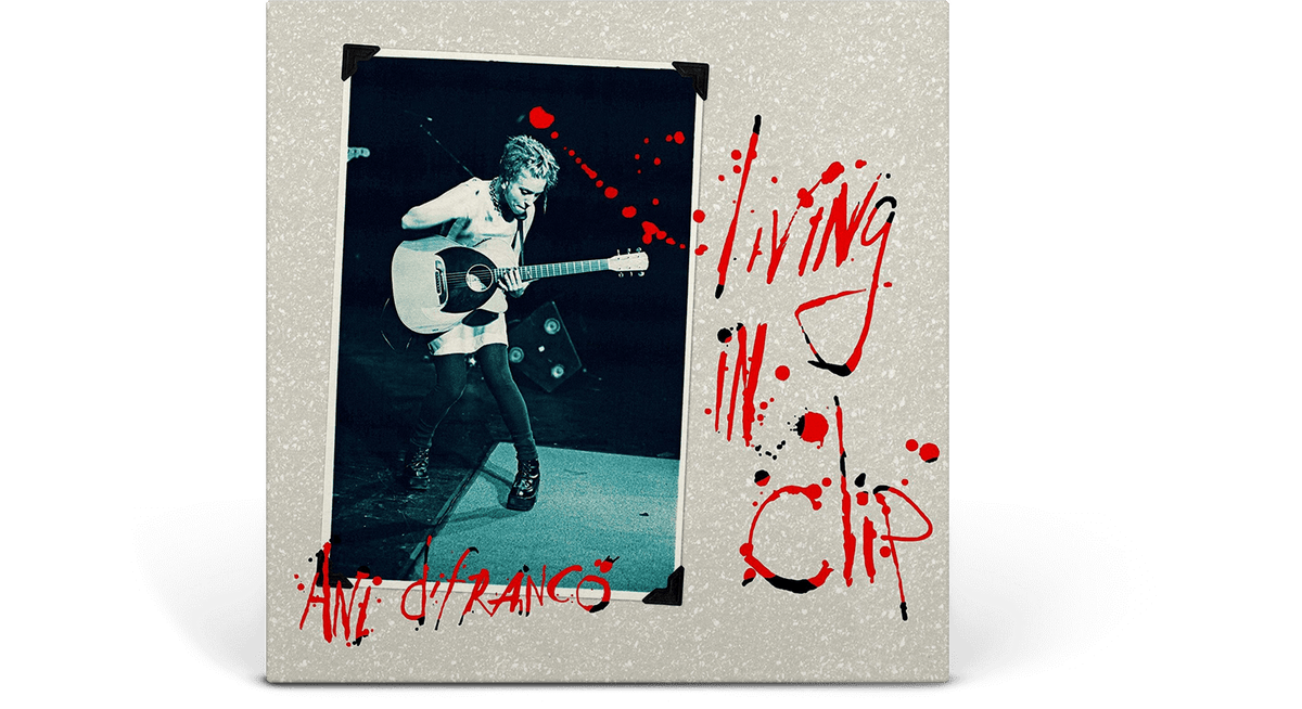Vinyl - Ani DiFranco : Living in Clip (Ltd Blue Swirl Vinyl) - The Record Hub