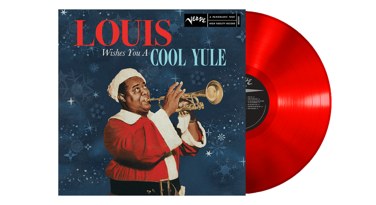 Vinyl - Louis Armstrong : Louis Wishes You A Cool Yule (Ltd Red vinyl) - The Record Hub
