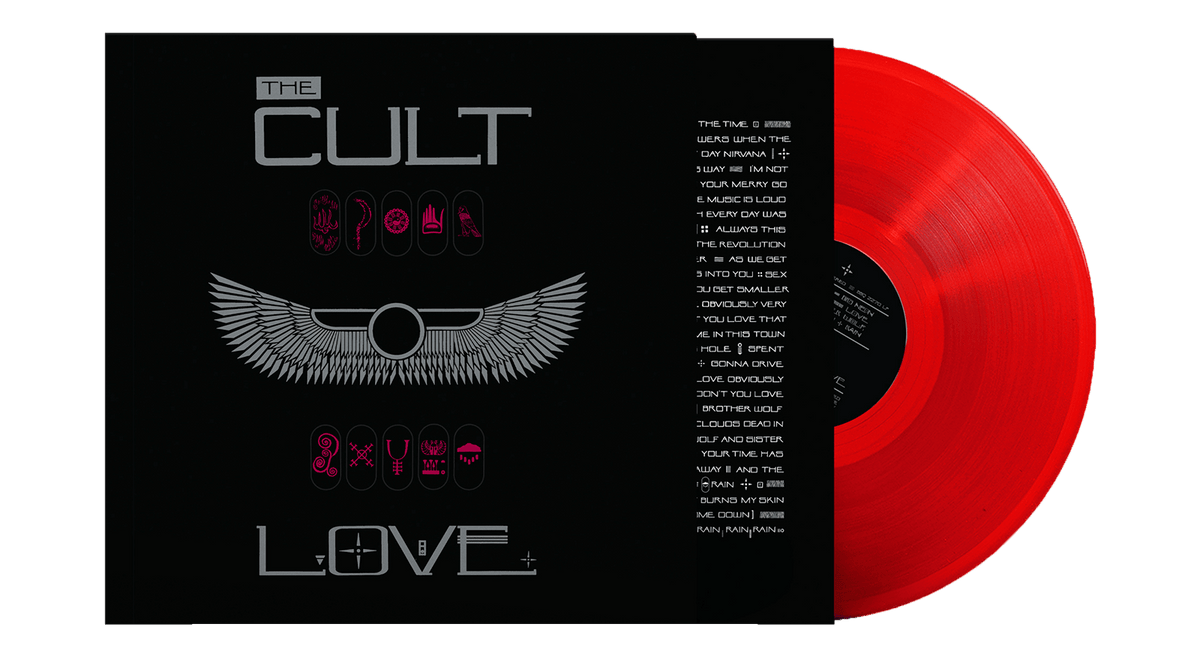 Vinyl - The Cult : Love (Ltd Red Vinyl) - The Record Hub
