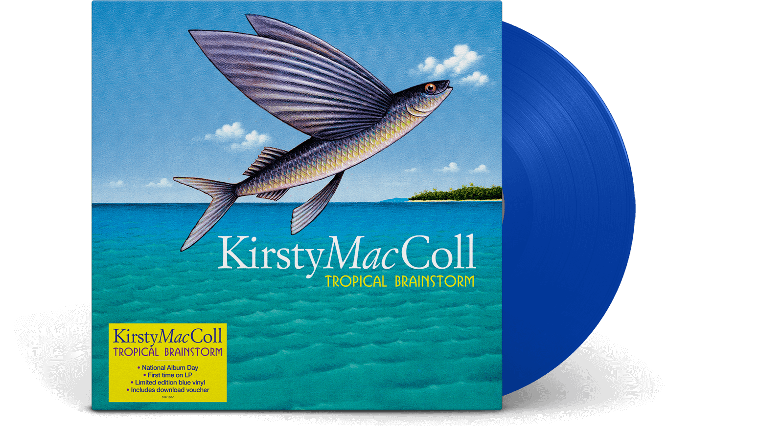 Vinyl - Kirsty MacColl : Tropical Brainstorm (Ltd Blue Vinyl NAD 2021) - The Record Hub