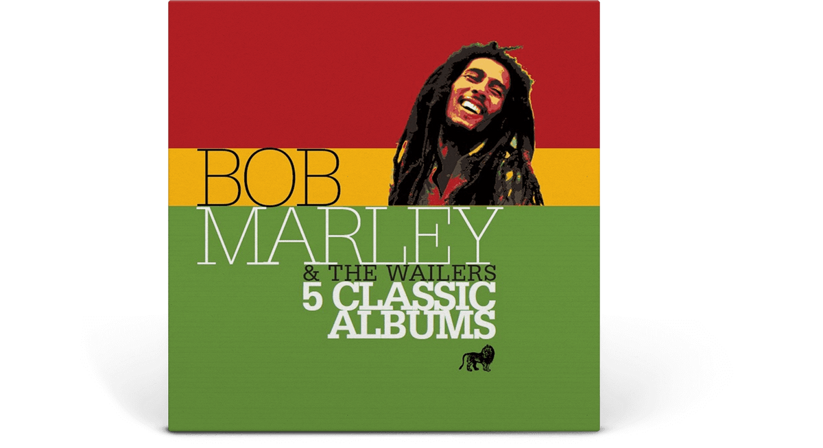 Vinyl - Bob Marley &amp; The Wailers : 5 Classic Albums (CD Boxset) - The Record Hub