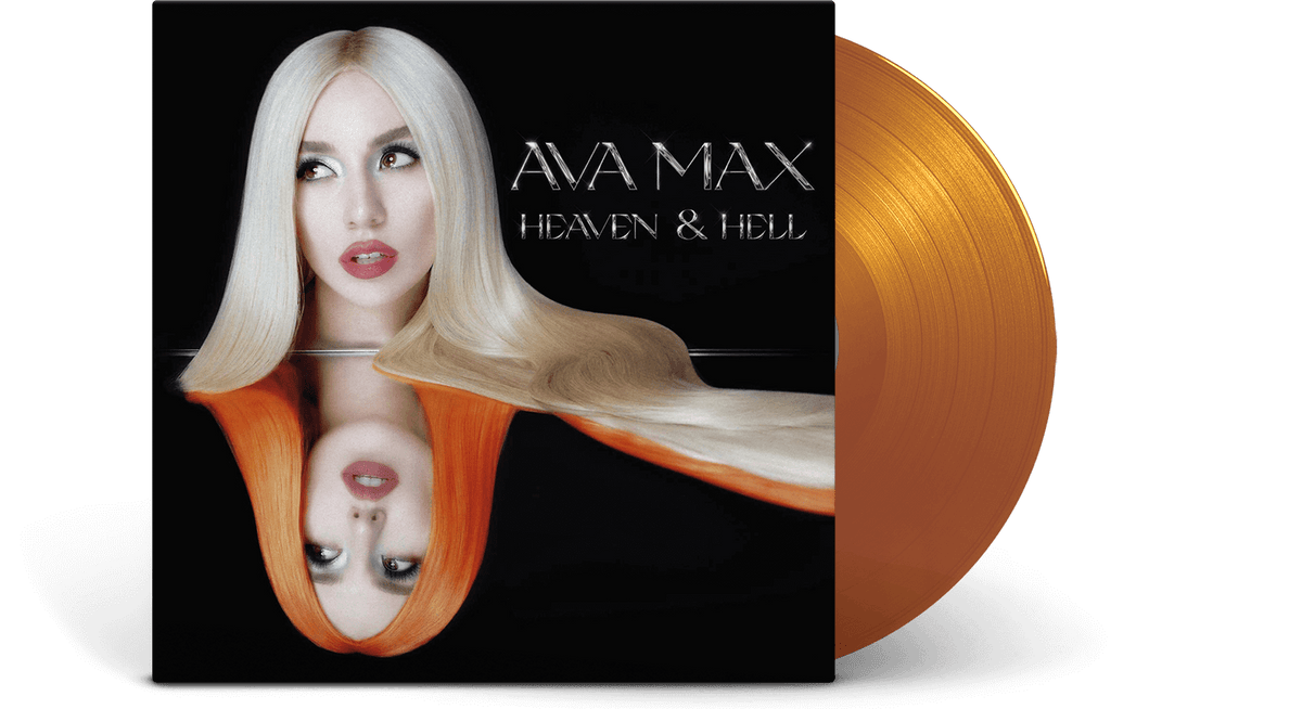 Vinyl - Ava Max : Heaven &amp; Hell (Orange Vinyl) - The Record Hub