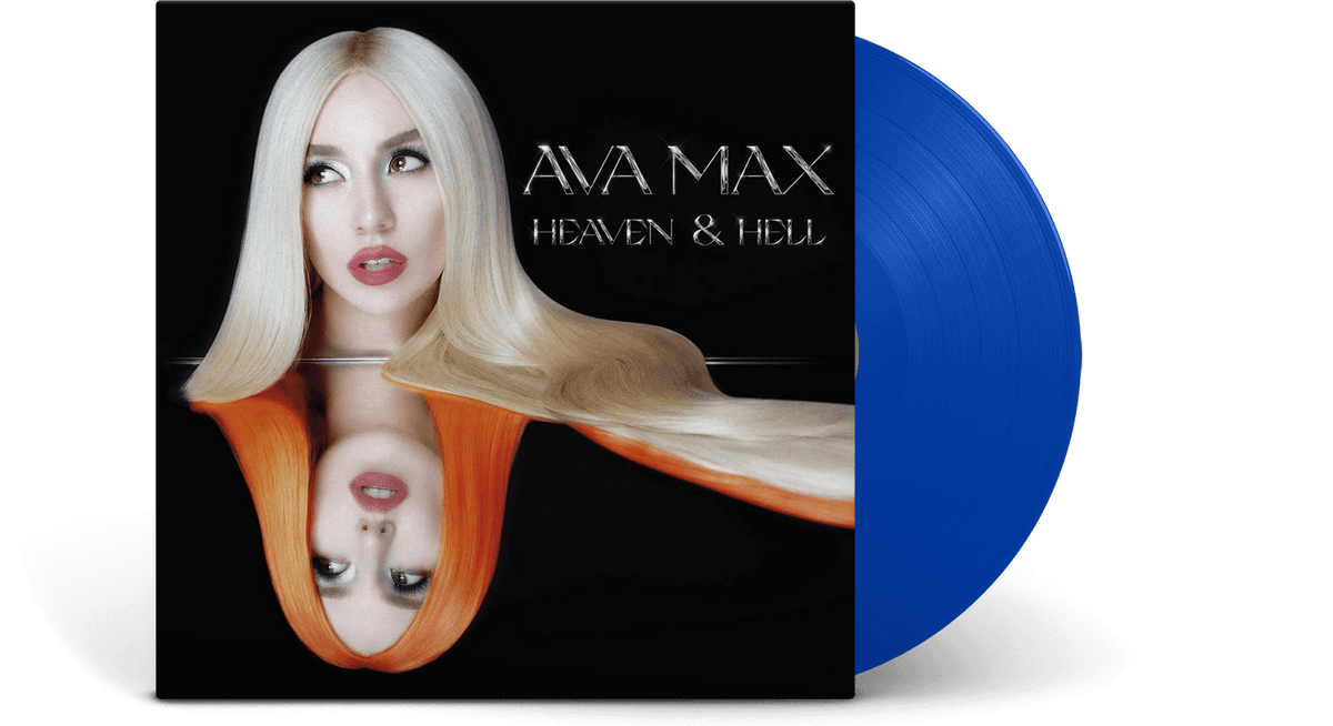 Vinyl - Ava Max : Heaven &amp; Hell (Blue Vinyl) - The Record Hub