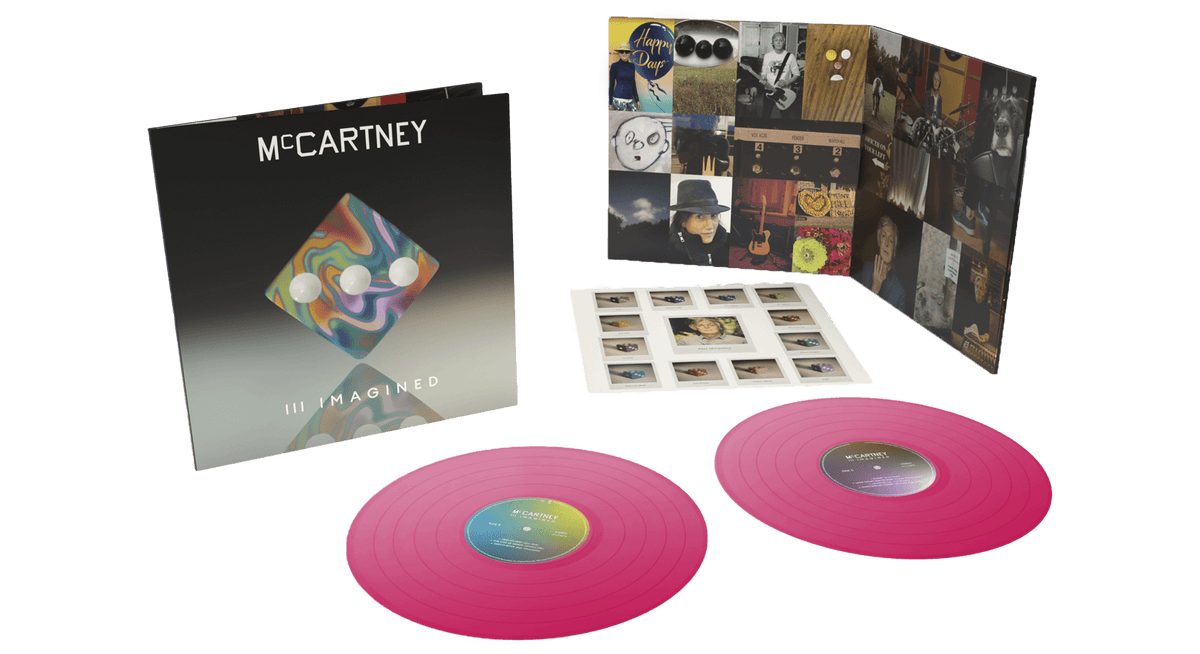 Vinyl - Paul McCartney : McCartney III: Imagined (ROI Exclusive Pink Vinyl) - The Record Hub