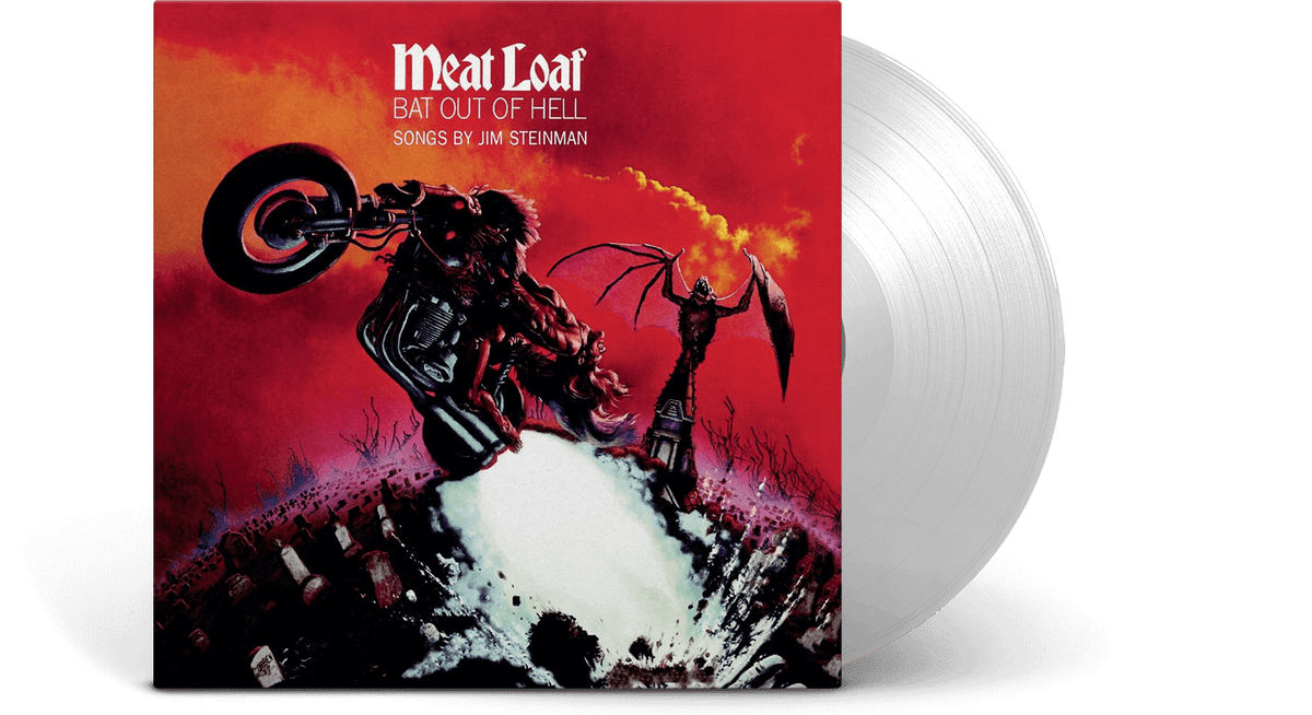 Vinyl - Meat Loaf : Bat Out Of Hell (Clear Vinyl) - The Record Hub
