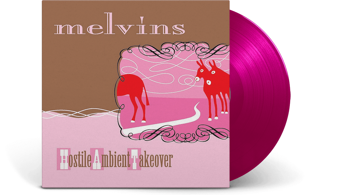 Vinyl - Melvins : Hostile Ambient Takeover (Ltd Pink Vinyl) - The Record Hub