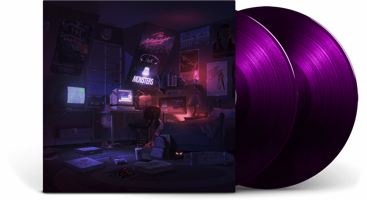 Vinyl - The Midnight : Monsters ( *Coloured vinyl*) - The Record Hub