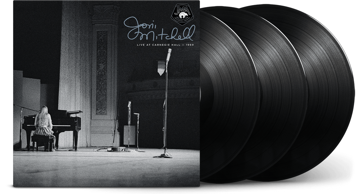 Vinyl - Joni Mitchell : Live At Carnegie Hall 1969 (3LP) - The Record Hub