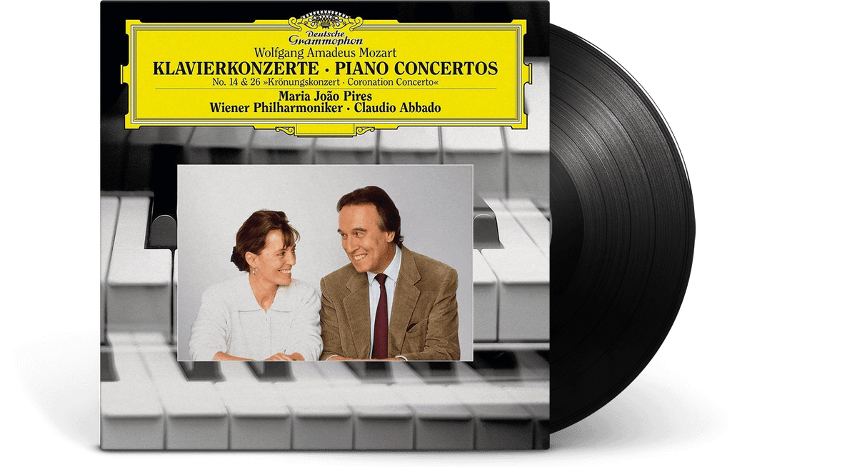 Vinyl - Maria Joao Pires, Wiener Philharmonic, Claudio Abbado : Mozart: Piano Concertos Nos. 14 &amp; 26 “Coronation” - The Record Hub