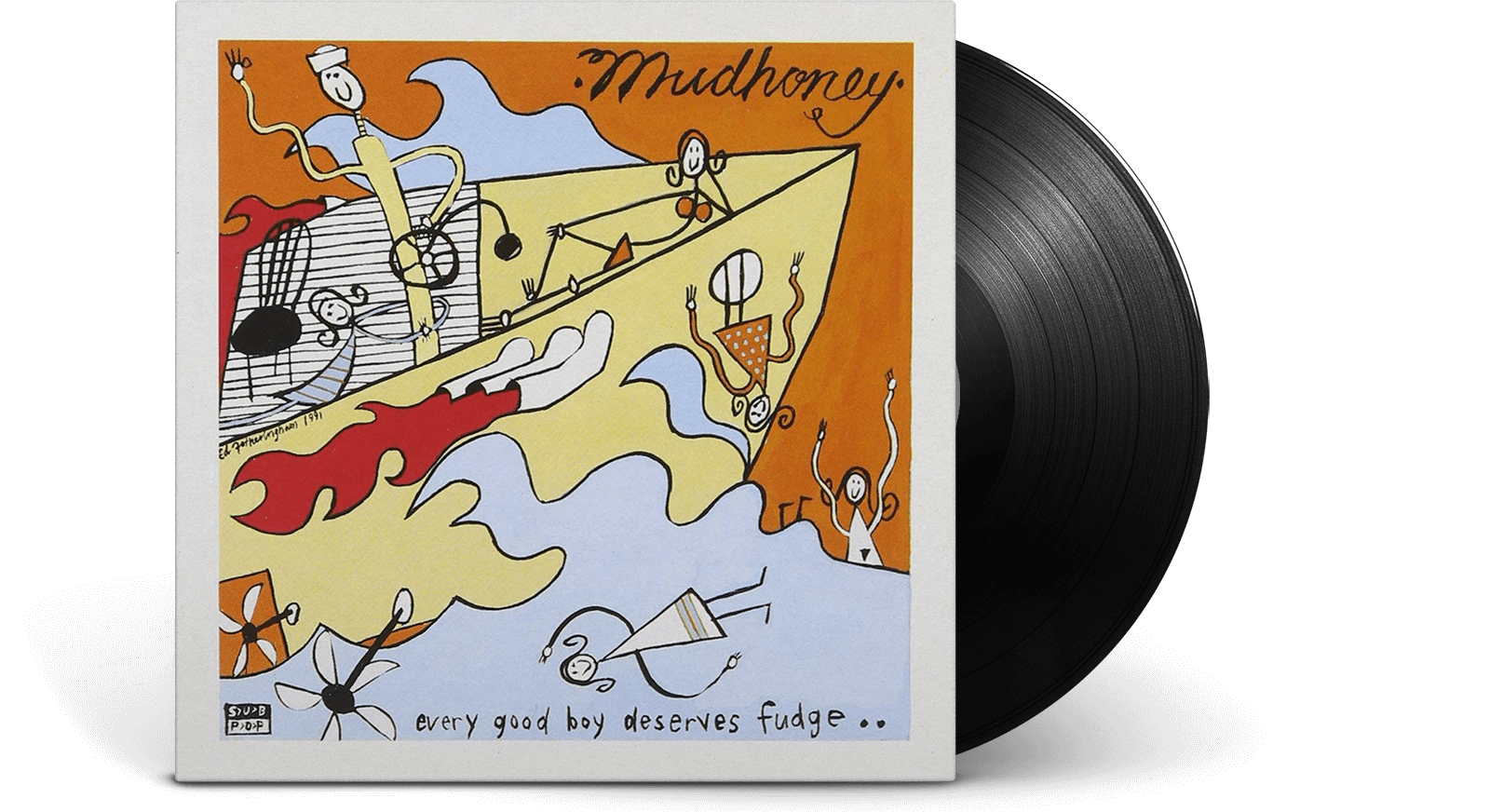 Vinyl - MUDHONEY : EVERY GOOD BOY DESERVES FUDGE - The Record Hub