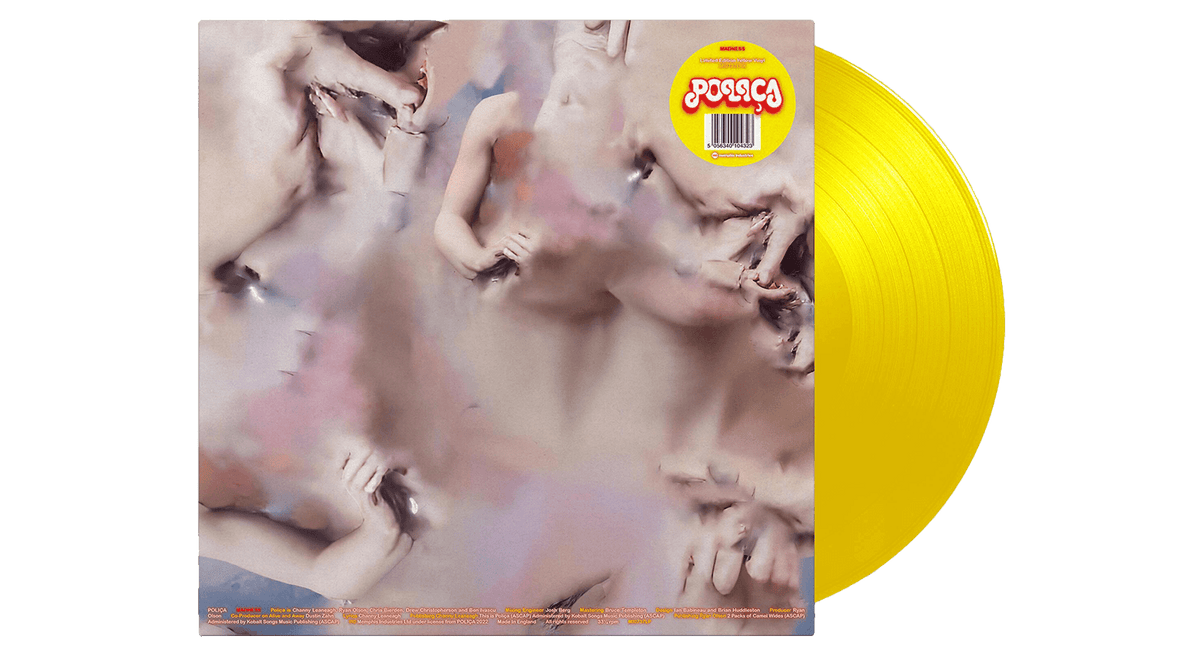 Vinyl - Poliça : Madness (Ltd Yellow Vinyl) - The Record Hub