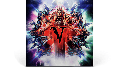 Veil Of Maya : Matriarch (Purple/Baby Blue/Black Splatter)