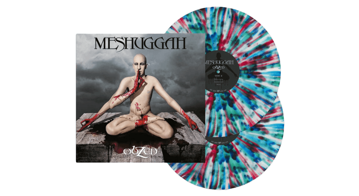 Vinyl - Meshuggah : ObZen (Clear White/Blue Splatter Vinyl) - The Record Hub