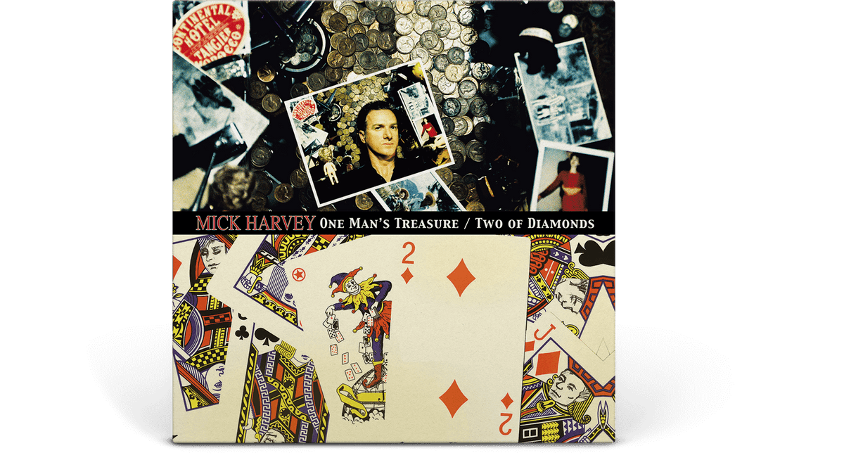 Vinyl - Mick Harvey : One Man&#39;s Treasure / Two Of Diamonds (Gold LP/Red LP) - The Record Hub