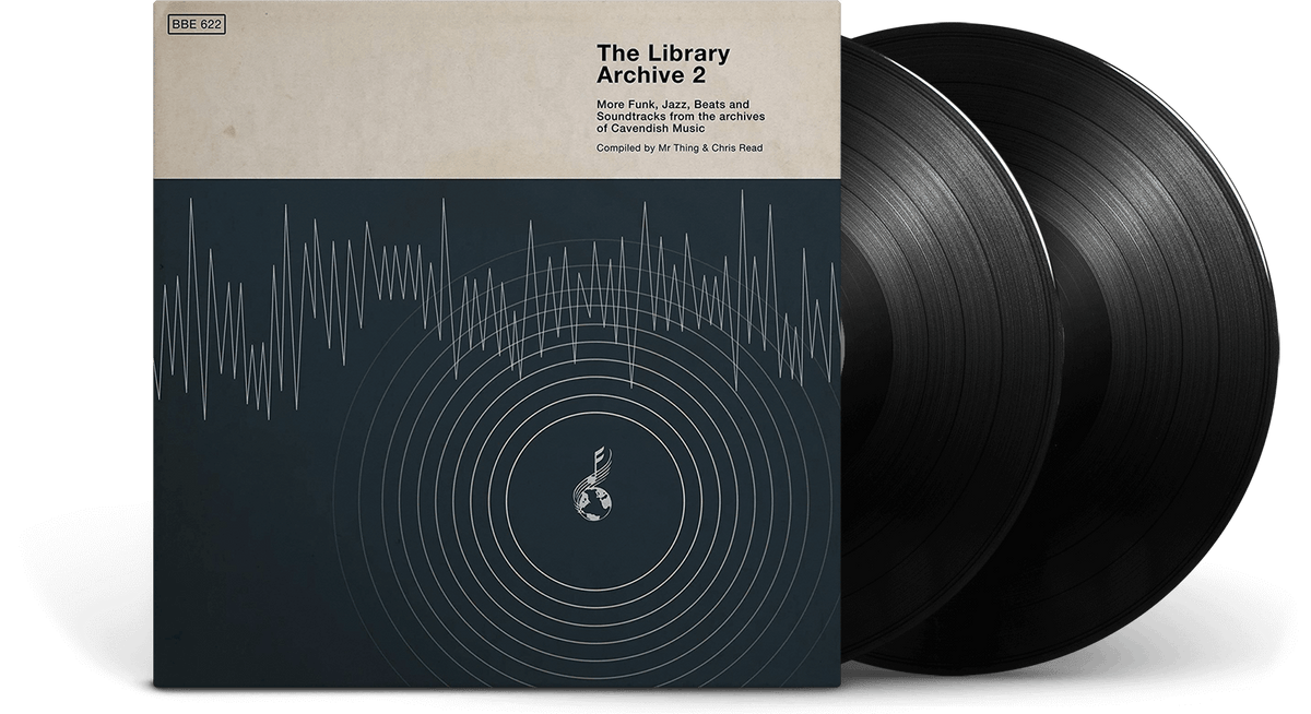 Vinyl - Mr Thing : The Library Archive 2 - More Funk, Jazz, Beats and Soundtracks from the Archives of Cavendish Music / Compiled by Mr Thing &amp; Chris Read - The Record Hub