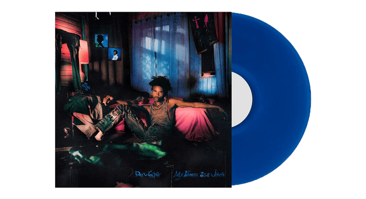 Vinyl - DE&#39;WAYNE : My Favorite Blue Jeans (Blue Vinyl) - The Record Hub