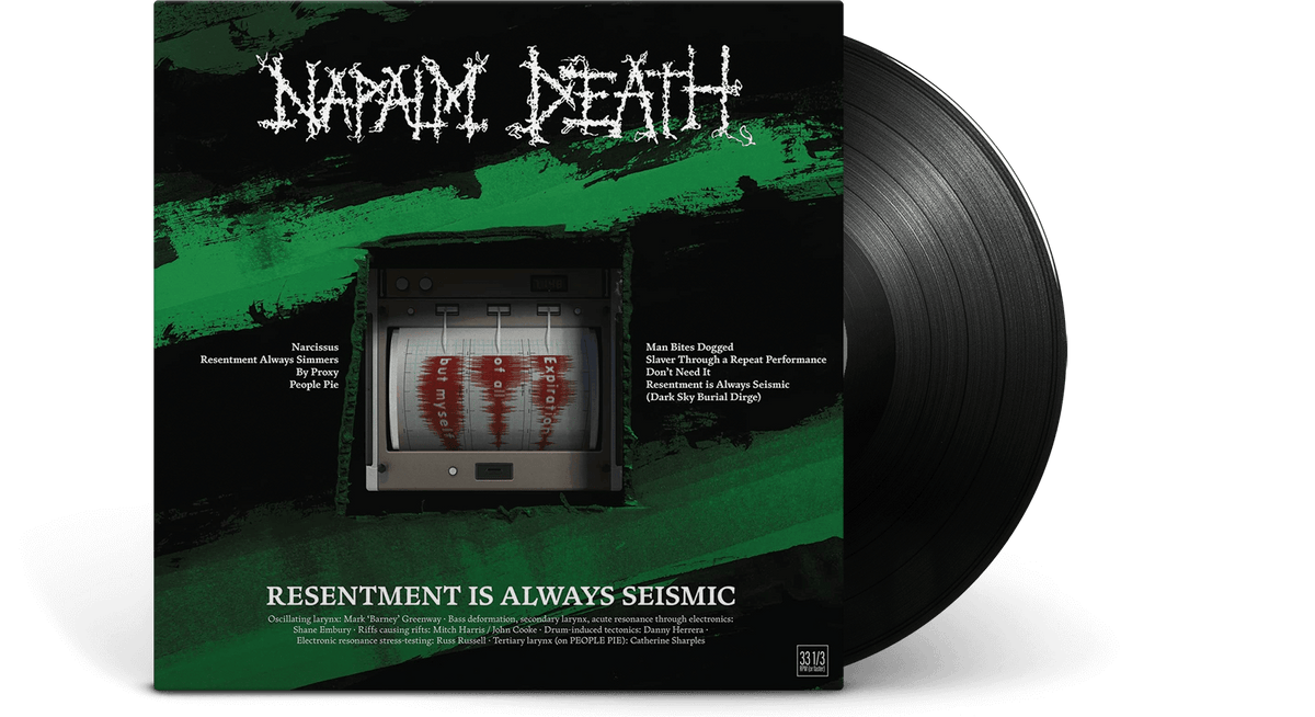 Vinyl - Napalm Death : Resentment is Always Seismic - A Final Throw Of Throes EP - The Record Hub