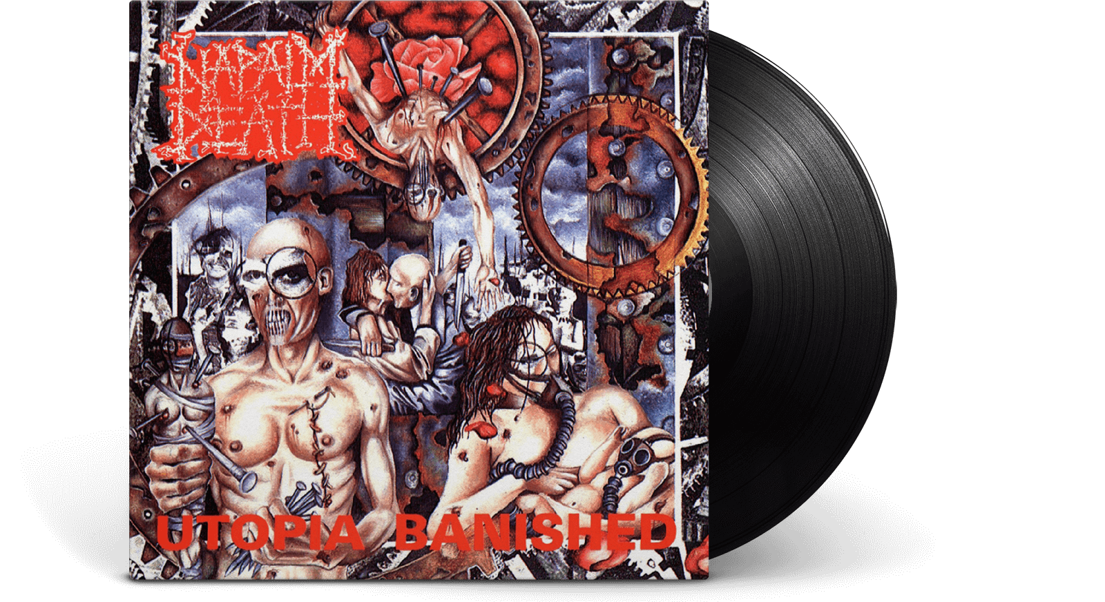欧LP Napalm Death Utopia Banished MOSH053LPUS Earache /00260 Napalm Death 
