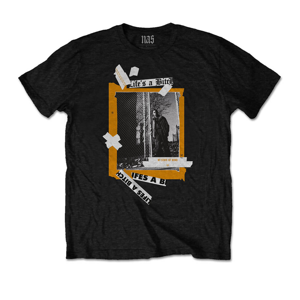 Vinyl - Nas : Life&#39;s a B… - T-Shirt - The Record Hub