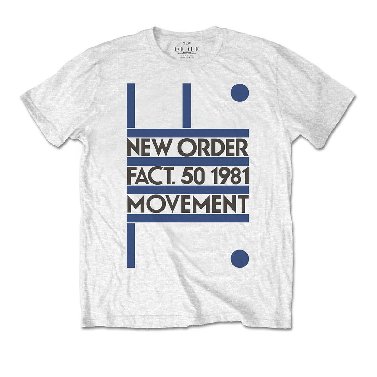 Vinyl - New Order : Movement - T-Shirt - The Record Hub