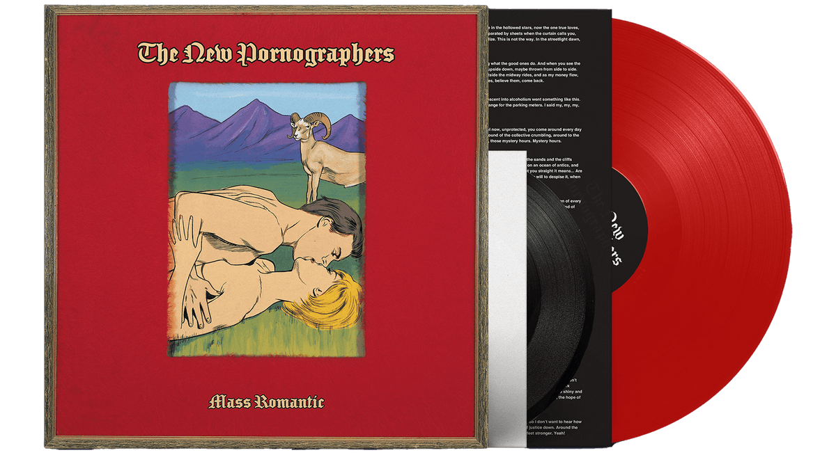 Vinyl - The New Pornographers : Mass Romantic (Matador Revisionist Red Vinyl + 7&quot; History Edition) - The Record Hub
