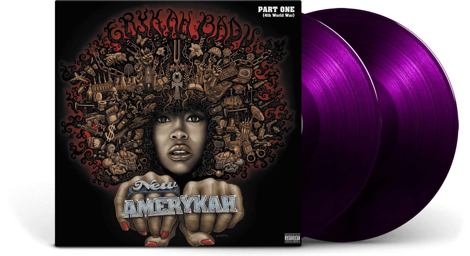 Vinyl | Erykah Badu | New Amerykah Part One (Ltd Purple Vinyl)