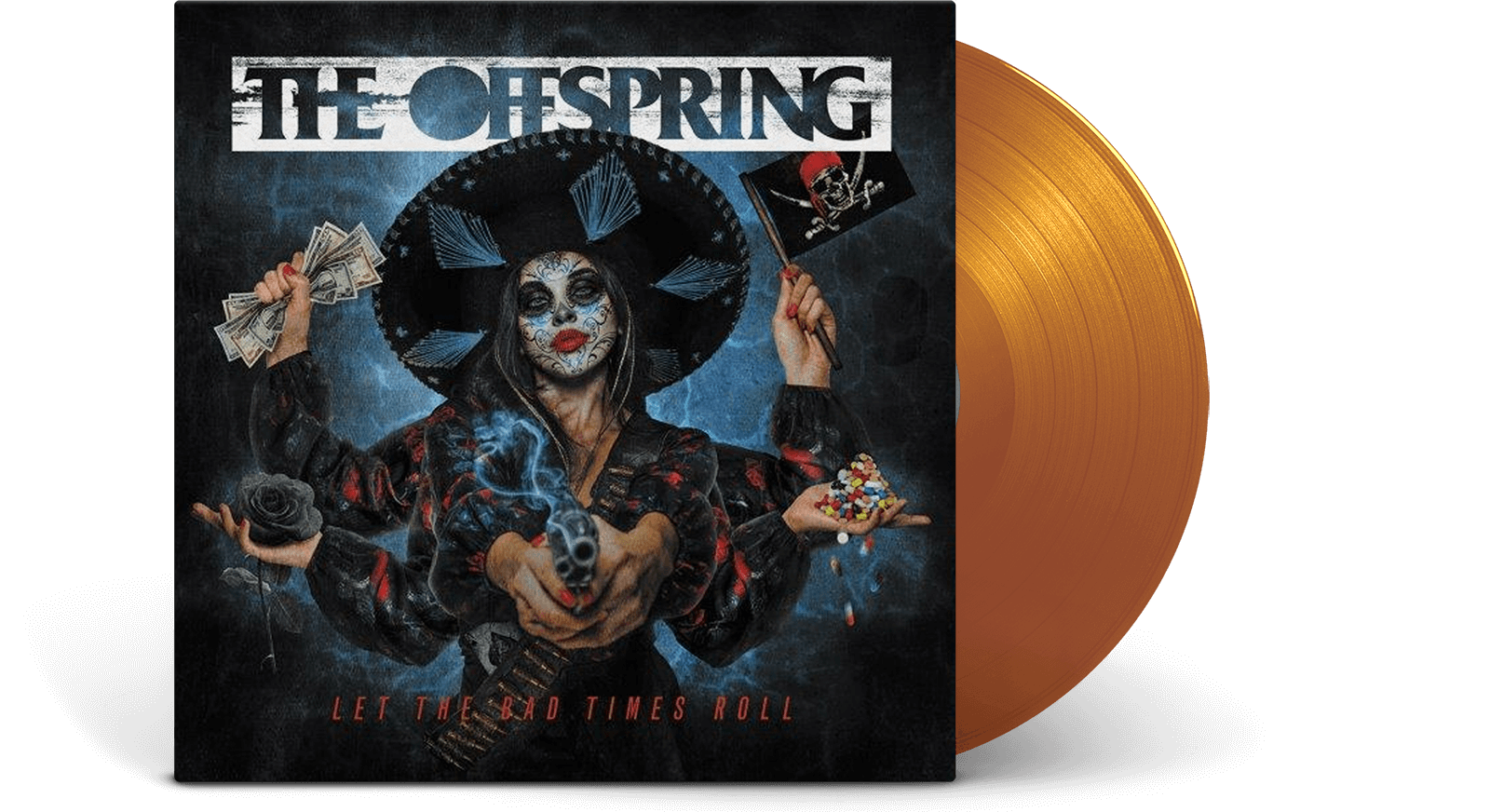 Vinyl - The Offspring : Let The Bad Times Roll (Ltd Orange Vinyl) - The Record Hub