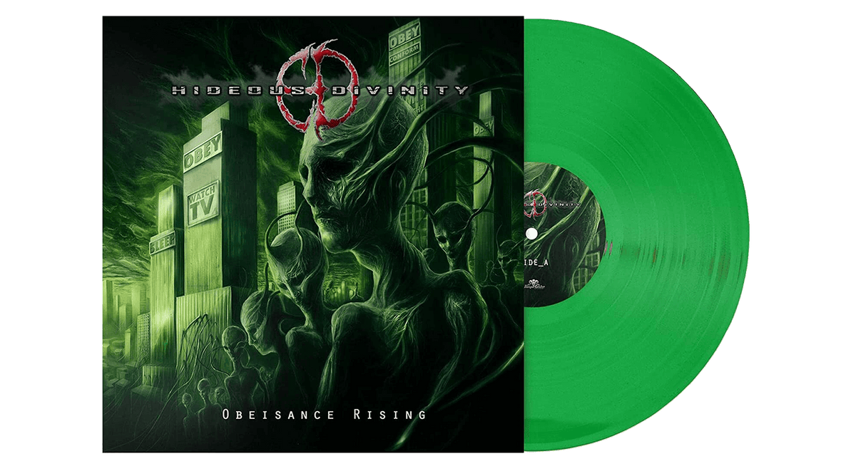 Vinyl - Hideous Divinity : Obeisance Rising (Ltd Green Vinyl) - The Record Hub