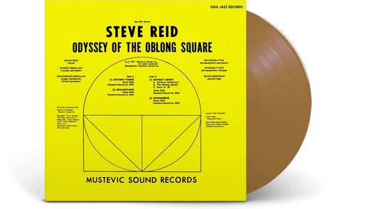 Steve Reid : Odyssey of the Oblong Square (Gold Vinyl)