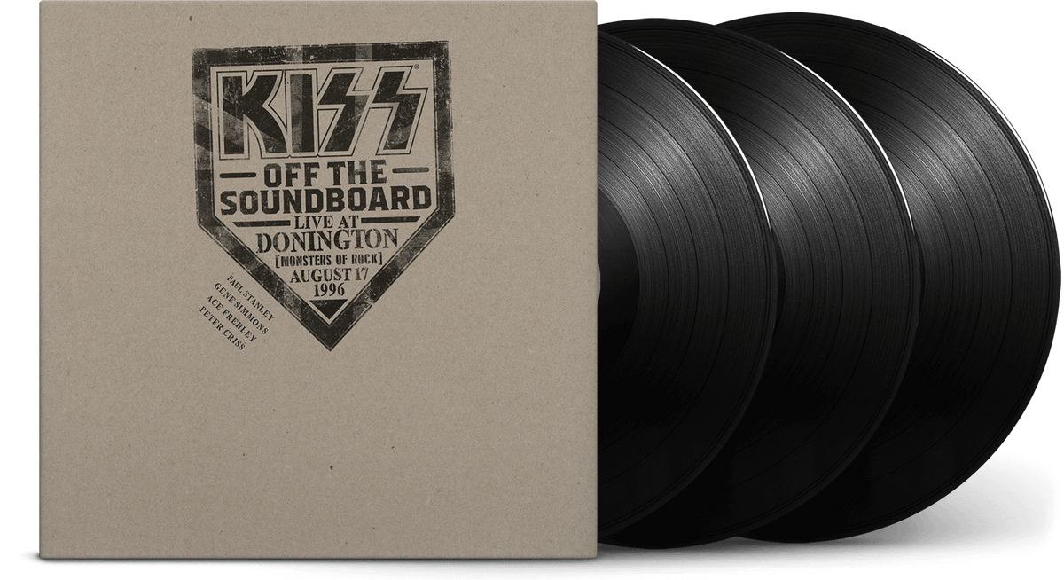 Vinyl - KISS : Off The Soundboard: Live At Donington 1996 (Ltd 3LP) - The Record Hub