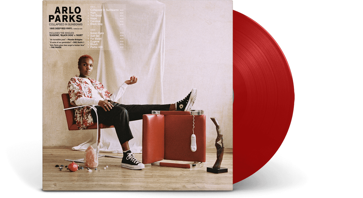 Vinyl - Arlo Parks : Collapsed In Sunbeams (Ltd Red Vinyl) - The Record Hub