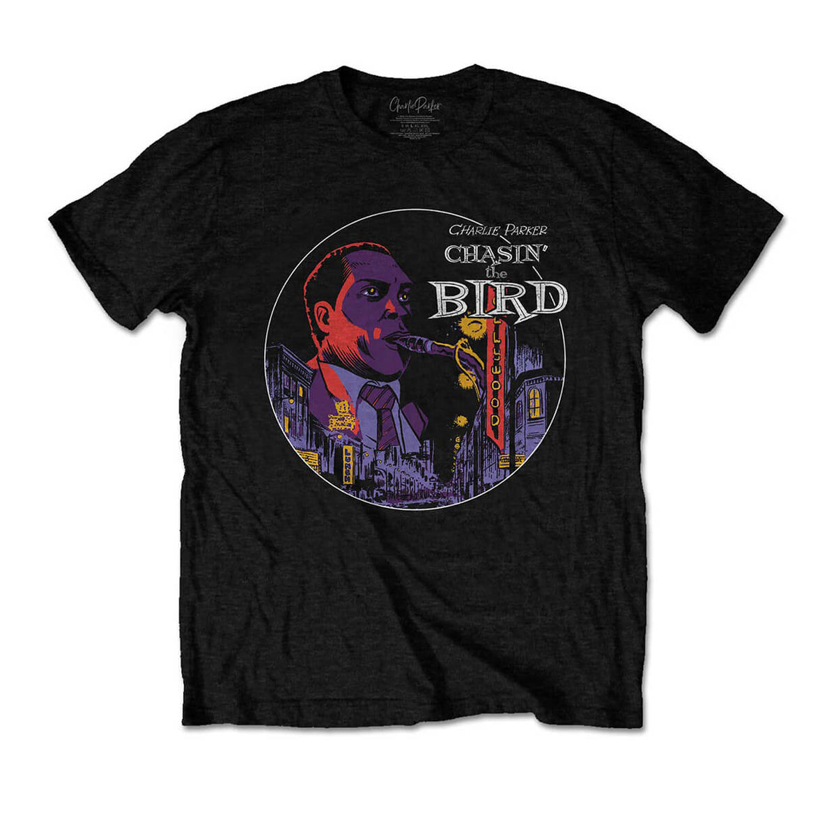 Vinyl - Charlie Parker : Chasin&#39; The Bird - T-Shirt - The Record Hub