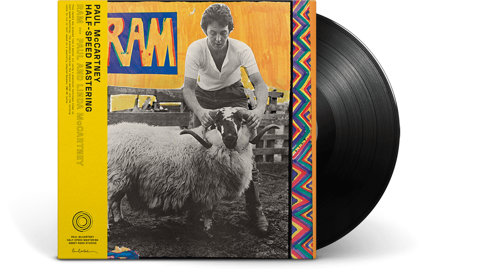 Vinyl - Paul and Linda McCartney : Ram (50th Anniversary Half-Speed Master Edition) - The Record Hub