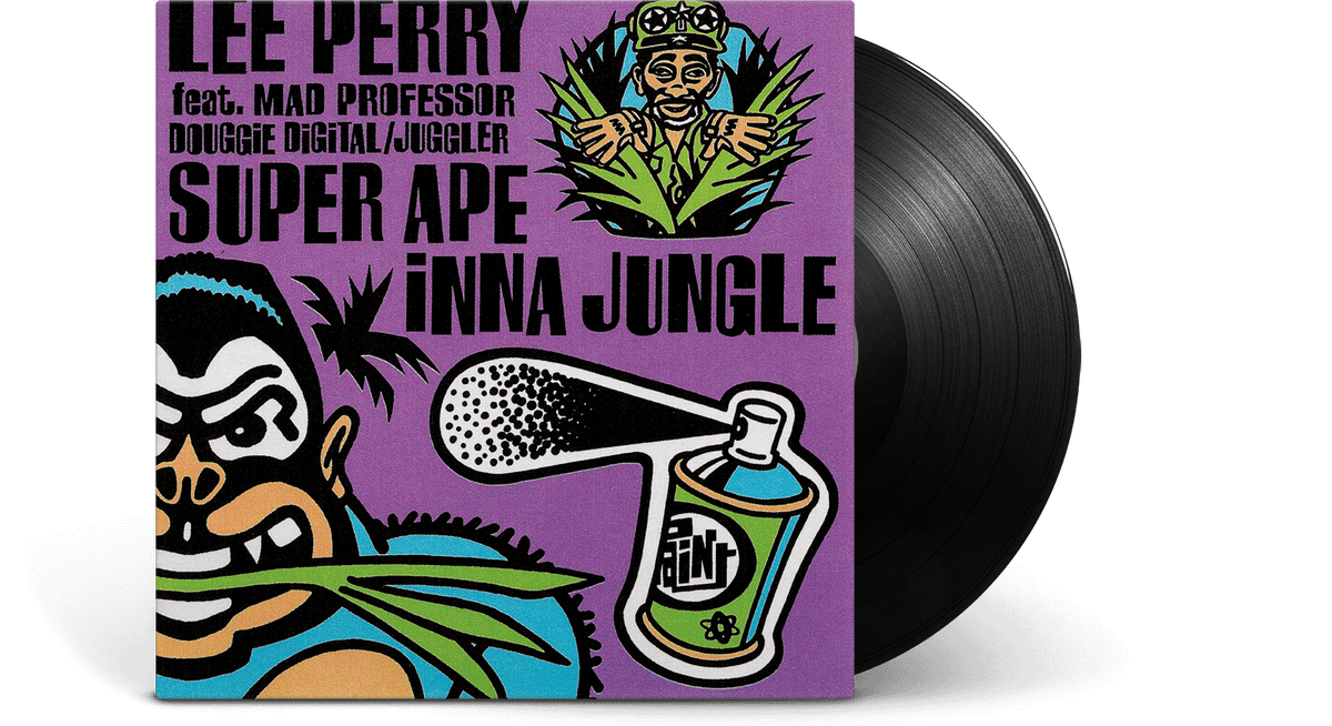 Vinyl - Lee Perry &amp; Mad Professor : Super Ape Inna Jungle - The Record Hub