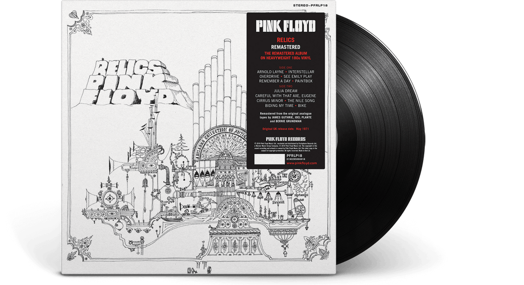 Pink Floyd / Relics EU盤LP 新品未開封 PINK FLOYD Relics UK Starline Records Album Cover Gallery