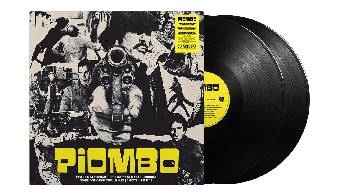 Vinyl - Various Artists : PIOMBO - Italian Crime Soundtracks From The Years Of Lead (1973-1981) - The Record Hub