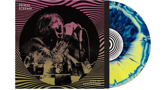 Primal Scream : Live At Levitation (Ltd Blue & Yellow Swirl Vinyl)