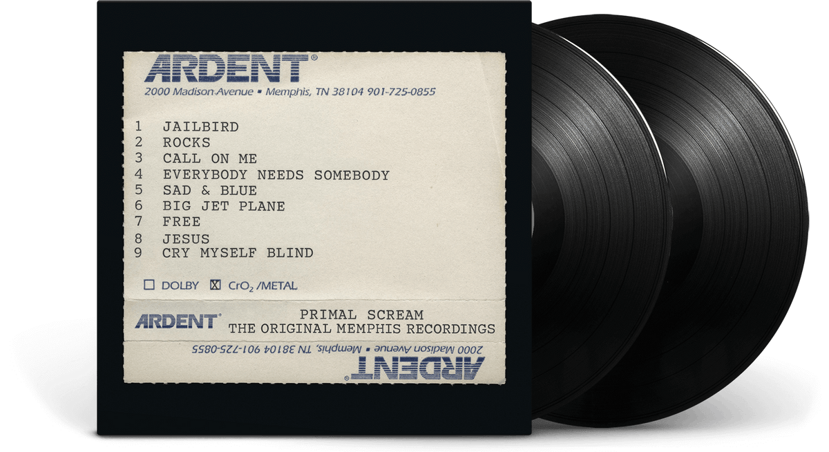 Vinyl - Primal Scream : Give Out But Don&#39;T Give Up: The Original Memphis Recordings - The Record Hub