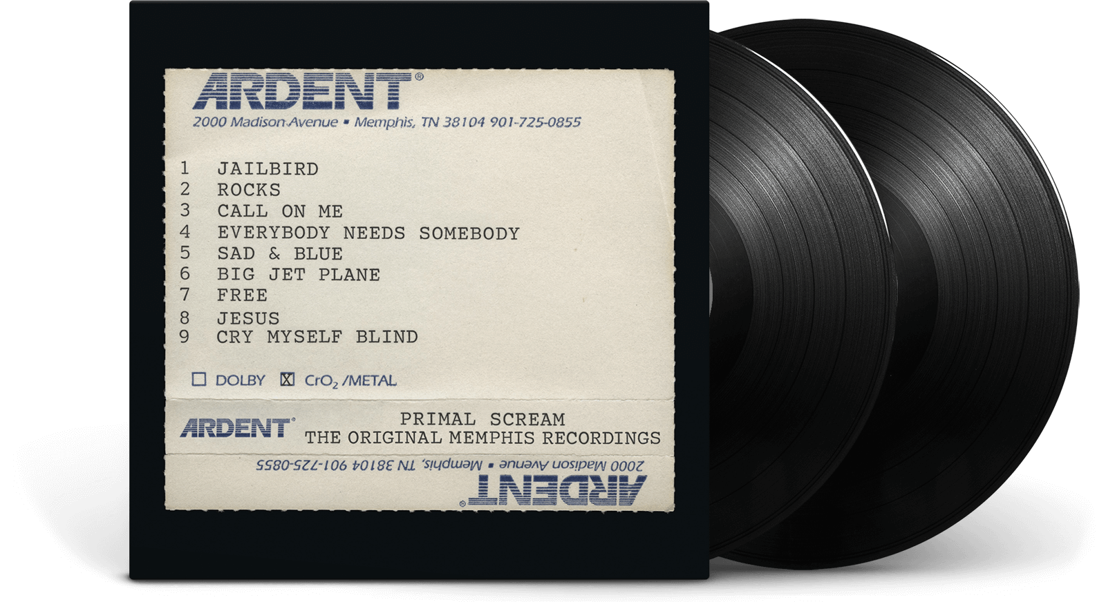 Vinyl - Primal Scream : Give Out But Don'T Give Up: The Original Memphis Recordings - The Record Hub