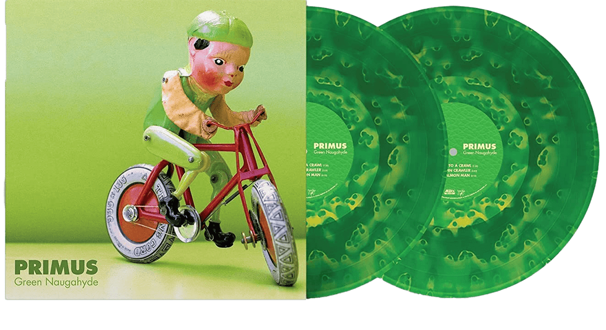 Vinyl - Primus : Green Naugahyde (10th Anniversary Ghostly Green Vinyl Edition) - The Record Hub