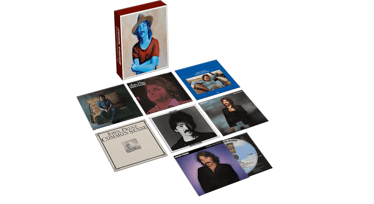 Vinyl - John Prine : Crooked Piece Of Time: The Atlantic &amp; Asylum Albums (1971 – 1980) (CD Boxset) - The Record Hub