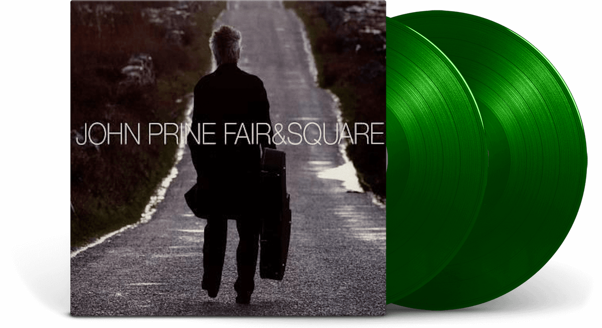Vinyl - John Prine : Fair &amp; Square (Ltd Green Vinyl) - The Record Hub