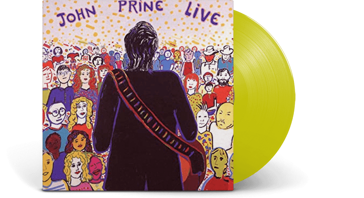 Vinyl - John Prine : Live (Ltd. Yellow Vinyl) - The Record Hub