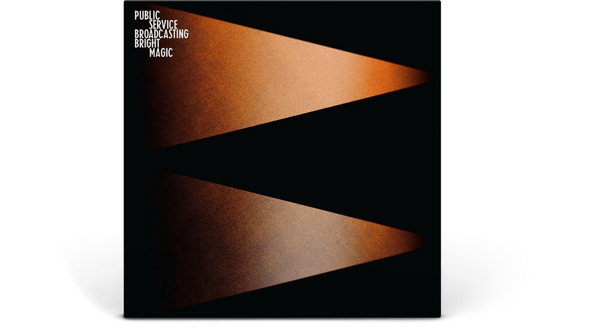 Vinyl - Public Service Broadcasting : Bright Magic (Ltd Orange &amp; Black Marble Vinyl) - The Record Hub