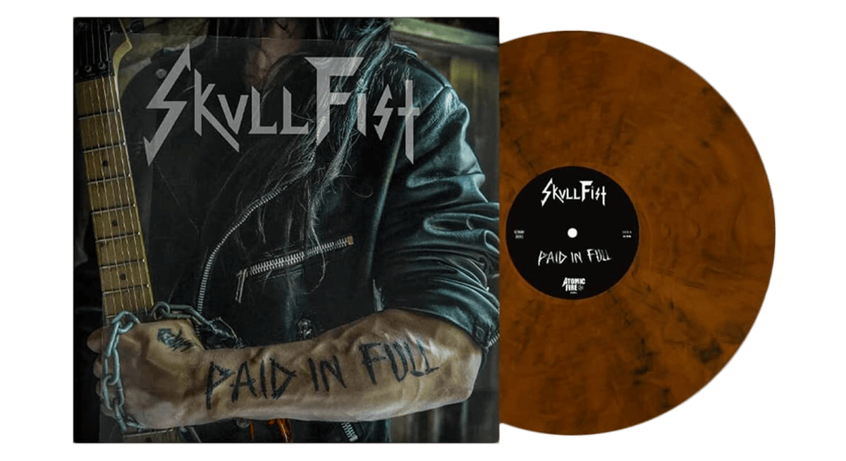 Vinyl - Skull Fist : Paid In Full (Ltd Orange/Black Marbled Vinyl) - The Record Hub