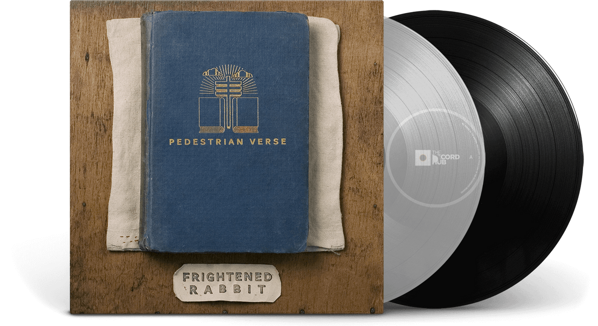 Vinyl - Frightened Rabbit : Pedestrian Verse (10th Anniversary Clear/Black Vinyl 2LP) - The Record Hub