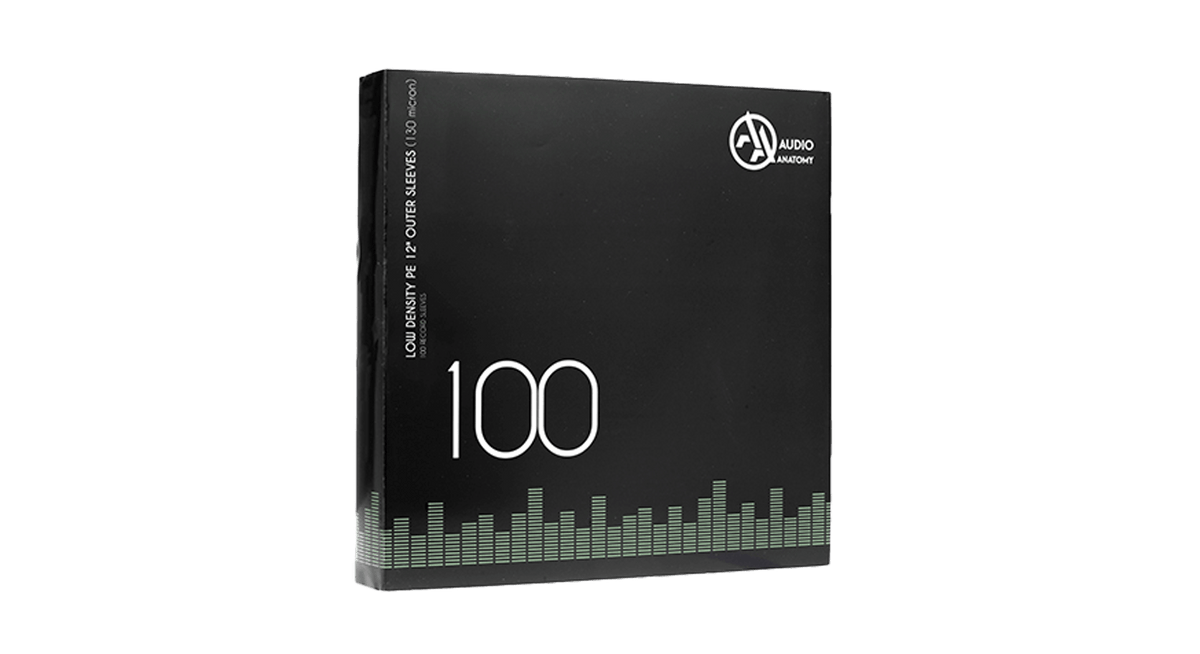 Vinyl - Audio Anatomy : 12 Polyethylene Outer Sleeves [130µ] (100 Pack) - The Record Hub